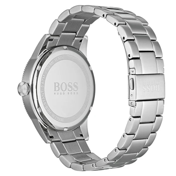 Hugo Boss Men’s Quartz Stainless Steel Blue Dial 44mm Watch 1513707