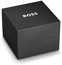 Hugo Boss Men’s Quartz Silver Stainless Steel Blue Dial 44mm Watch 1513989