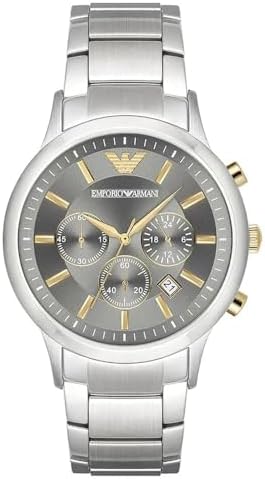 Emporio Armani Men’s Quartz Stainless Steel 43mm Watch AR11047