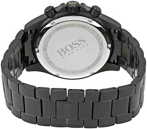 Hugo Boss Men’s Chronograph Quartz Stainless Steel Black Watch 1513278