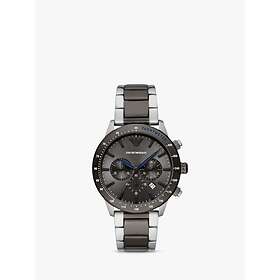 Emporio Armani Men’s Quartz Stainless Steel Grey Dial 43mm Watch AR11391