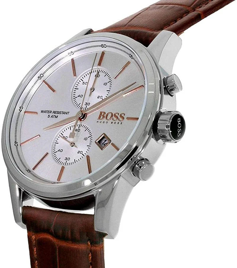 Hugo Boss Classic Jet Analog Silver Dial Men's Watch-1513280 41mm