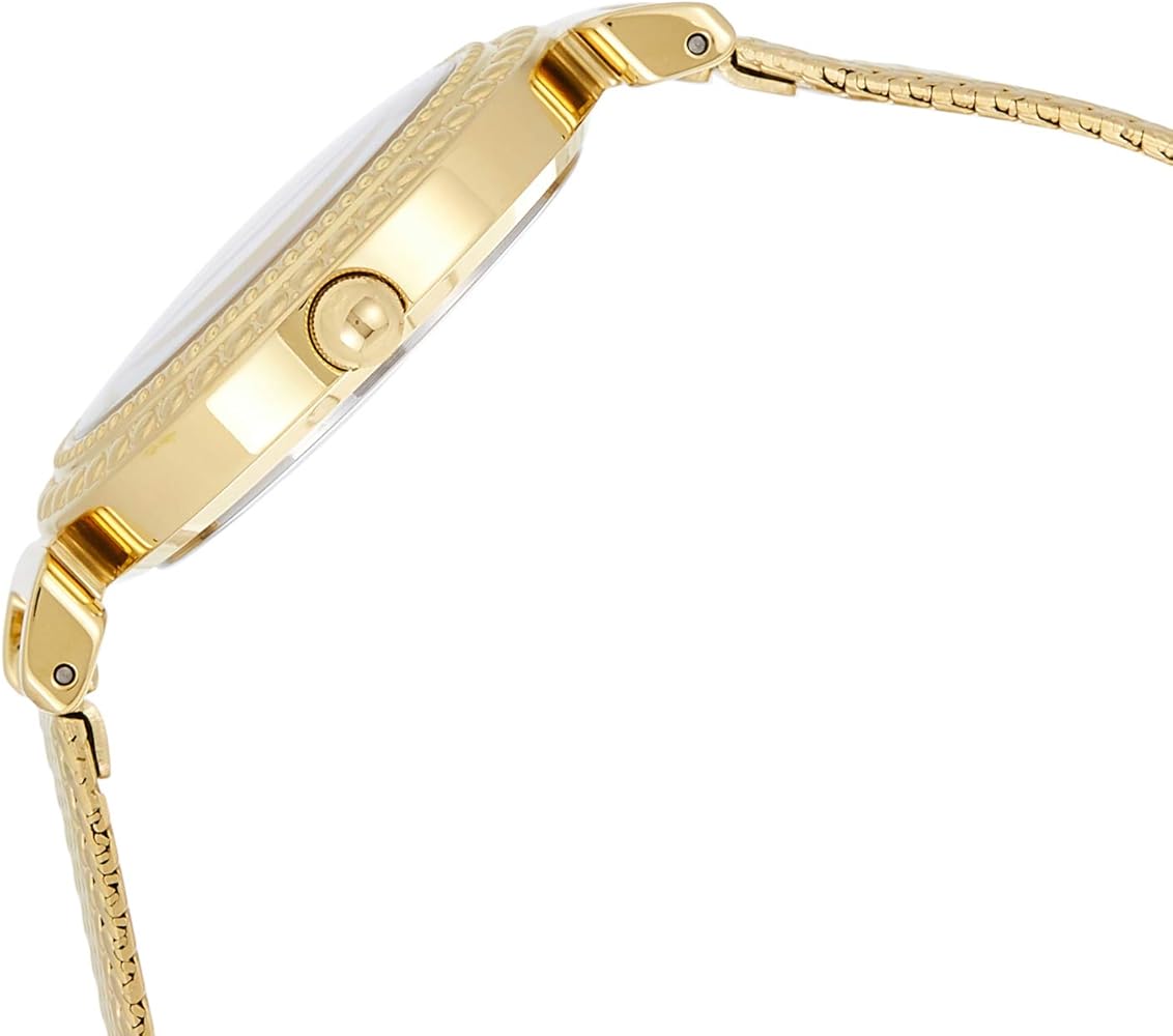 Guess Gold Analog White Dial Women’s Watch W1152L2