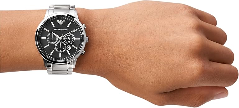 Emporio Armani Men's AR2460 Dress Silver Watch