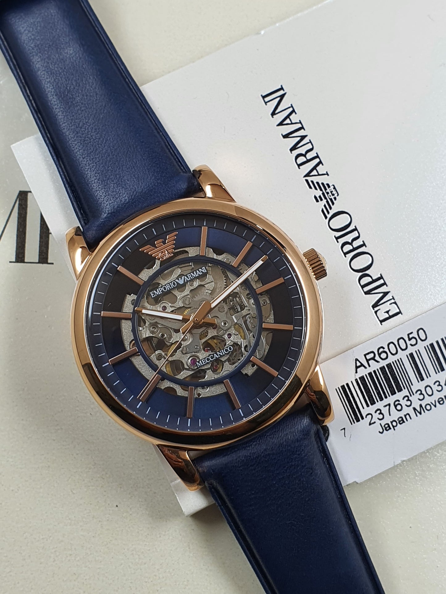 AR60050 Emporio Armani automatic mechanical watch 43mm