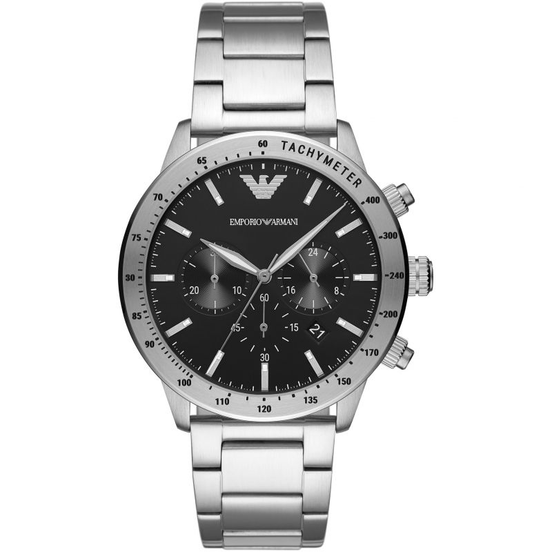 Emporio Armani Men's Analogue Quartz Watch with Stainless Steel Bracelet AR11241