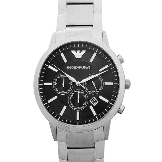 Emporio Armani Men's AR2460 Dress Silver Watch