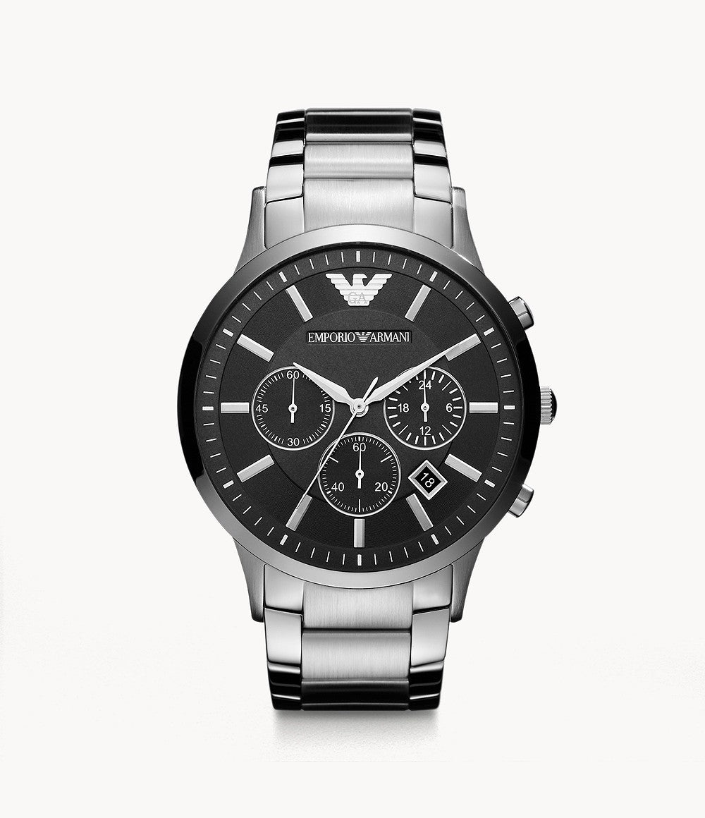 Emporio Armani Men's AR2460 Dress Silver Watch