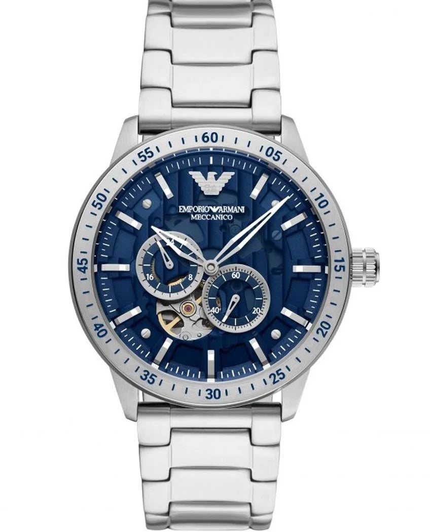 AR 60052 Emporio Armani Meccanico stainless steel auto watch