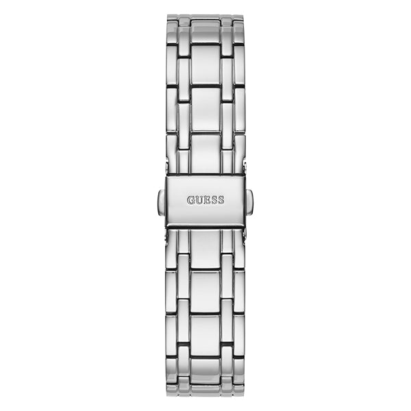 Guess Women’s Quartz Silver Stainless Steel Black Dial 36mm Watch GW0114L1