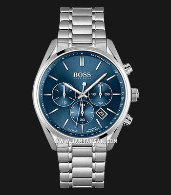 Hugo Boss Men’s Chronograph Stainless Steel Blue Dial 44mm Watch 1513818