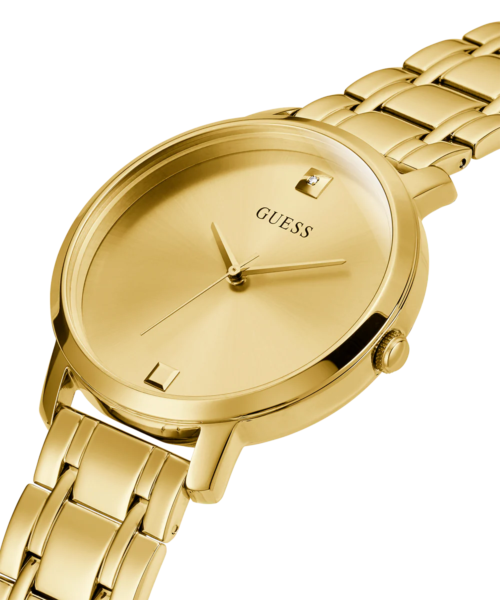 Guess Women’s Quartz Gold Stainless Steel Gold Dial 40mm Watch W1313L2