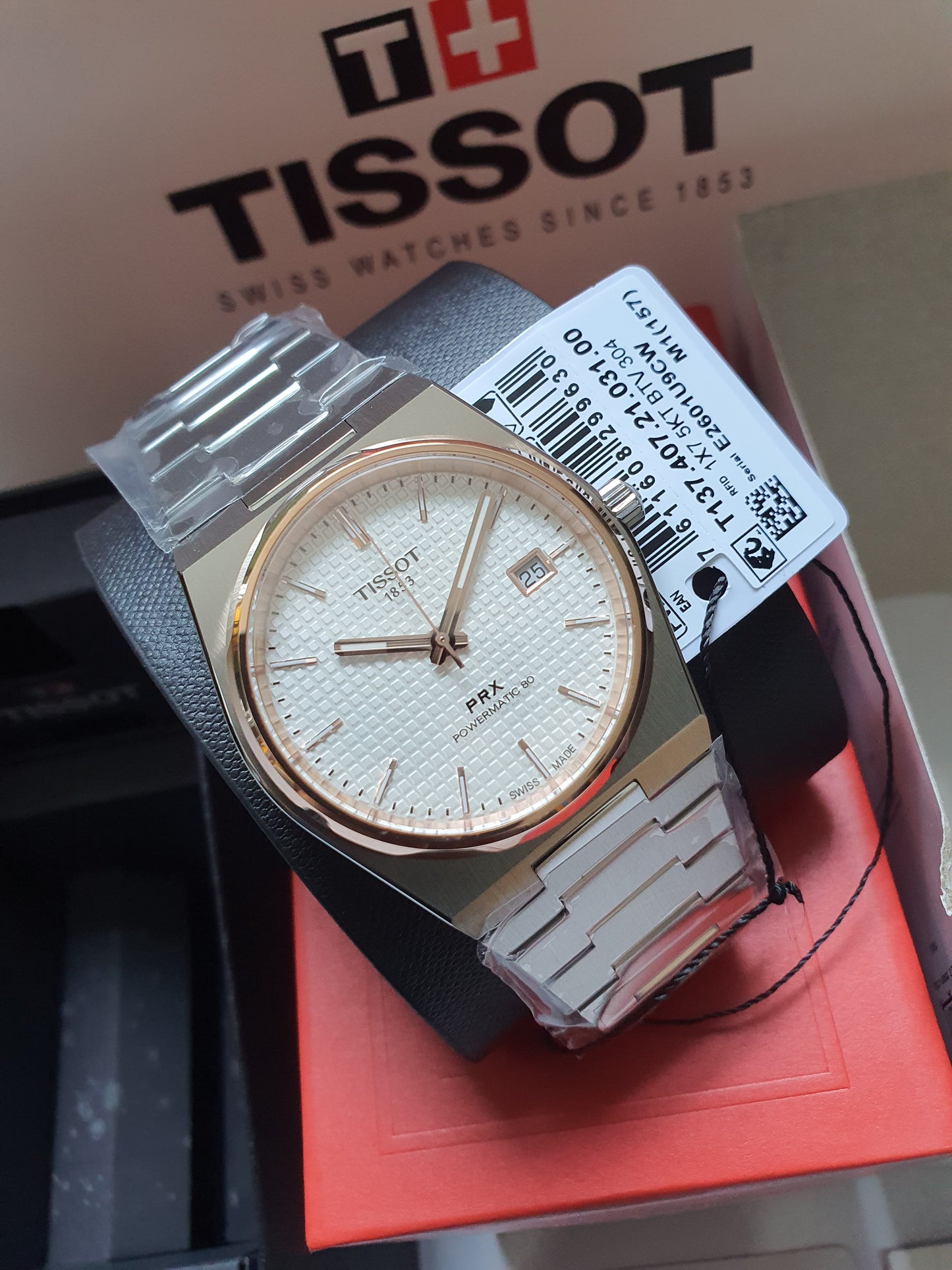 Tissot prx powermatic 80 t1374072103100 40MM  T-Classic