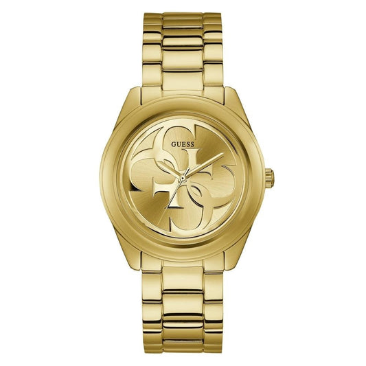 Guess Women’s Quartz Stainless Steel Gold Dial 40mm Watch W1082L2