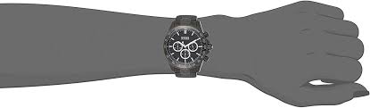 Hugo Boss Men’s Chronograph Quartz Stainless Steel Black Dial 44mm Watch 1512961