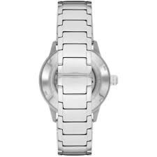 Emporio Armani Men’s Automatic Silver Stainless Steel Green Dial 43mm Watch AR60053