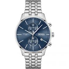 Hugo Boss Men’s Stainless Steel Blue Dial 42mm Watch 1513839