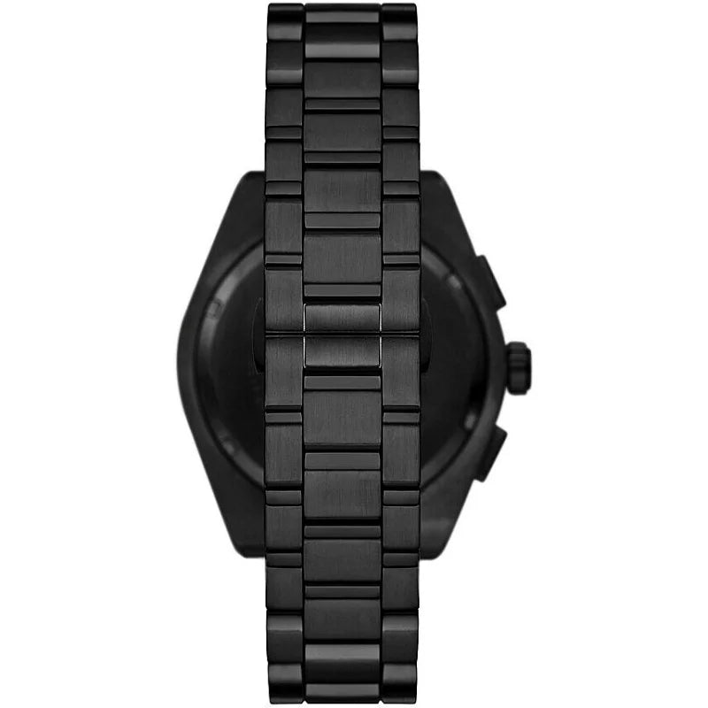 AR11562 Emporio Armani black stainless steel watch with green dial