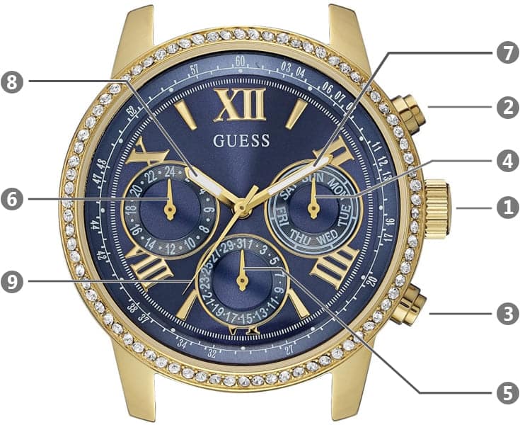 GUESS W0616L2 IN Ladies Watch