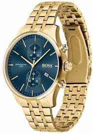 Hugo Boss Men’s Chronograph Stainless Steel Blue Dial 42mm Watch 1513841