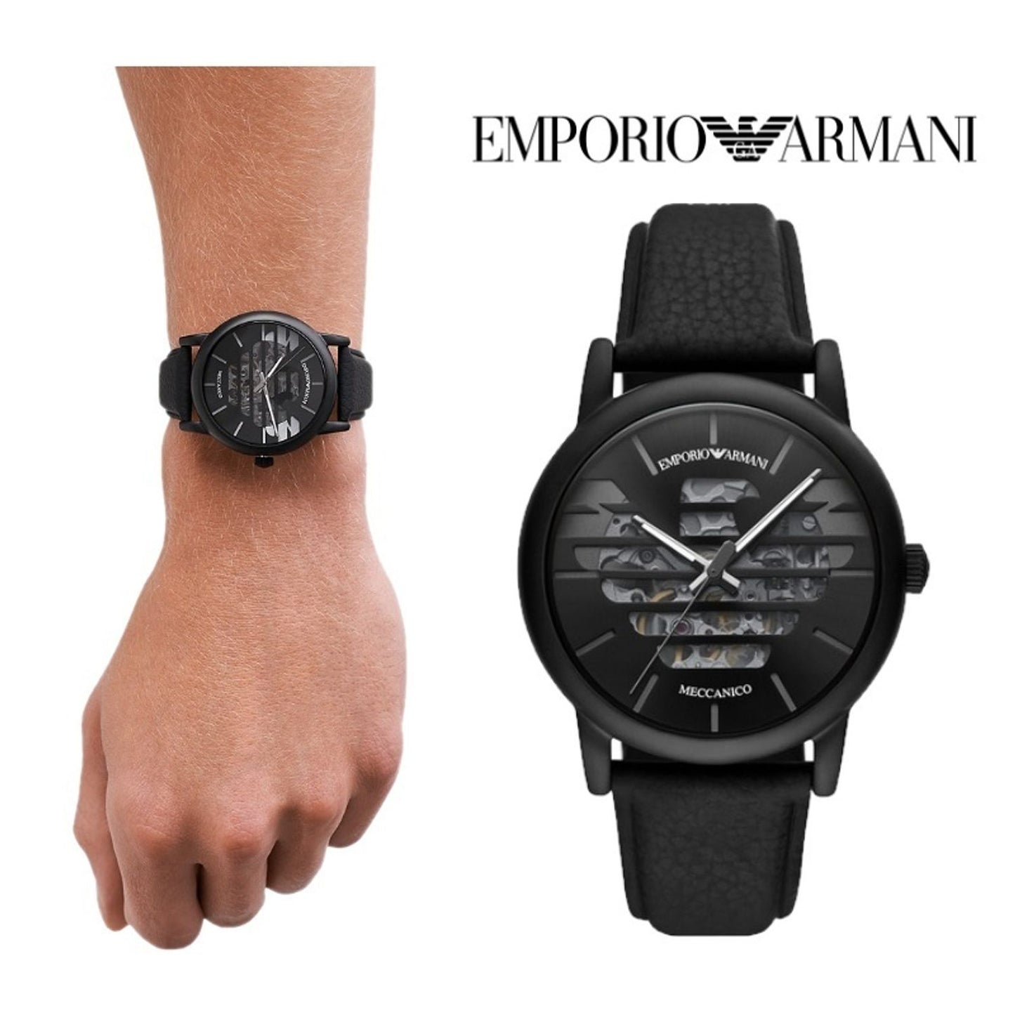 AR60032 Emporio armani mechanical automatic watch 43mm