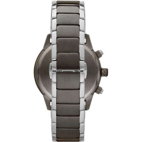 Emporio Armani Men’s Quartz Stainless Steel Grey Dial 43mm Watch AR11391